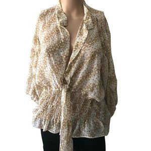 Time And a Half Made in USA Champagne Bubbly XL Top